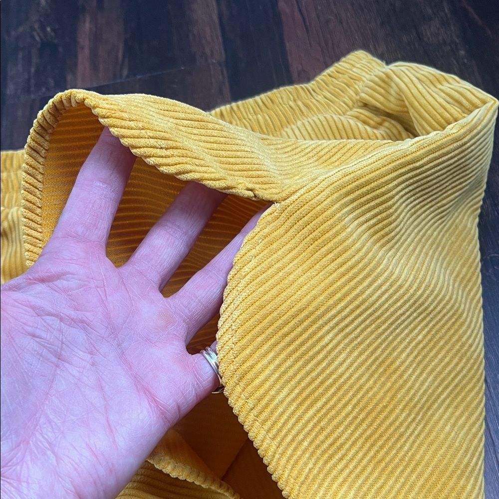 Wild Fable Yellow High Waist Shorts - Picture 5 of 6